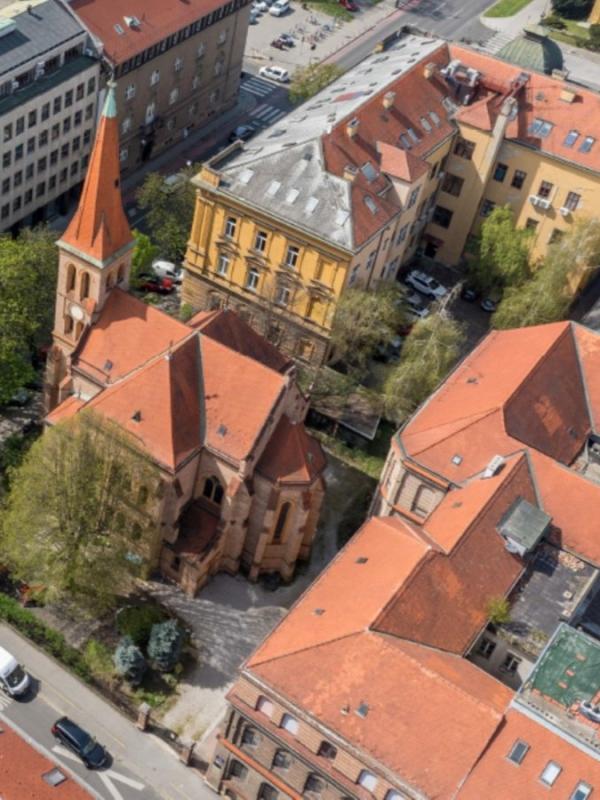 Design: detailed design for the seismic retrofit of the Evangelical church, Zagreb