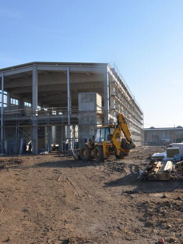 Site health and safety: section 1 of the Milsing production and office building, Velika Gorica